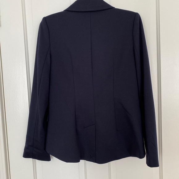 Blue knit blazer - Picture 2 of 4